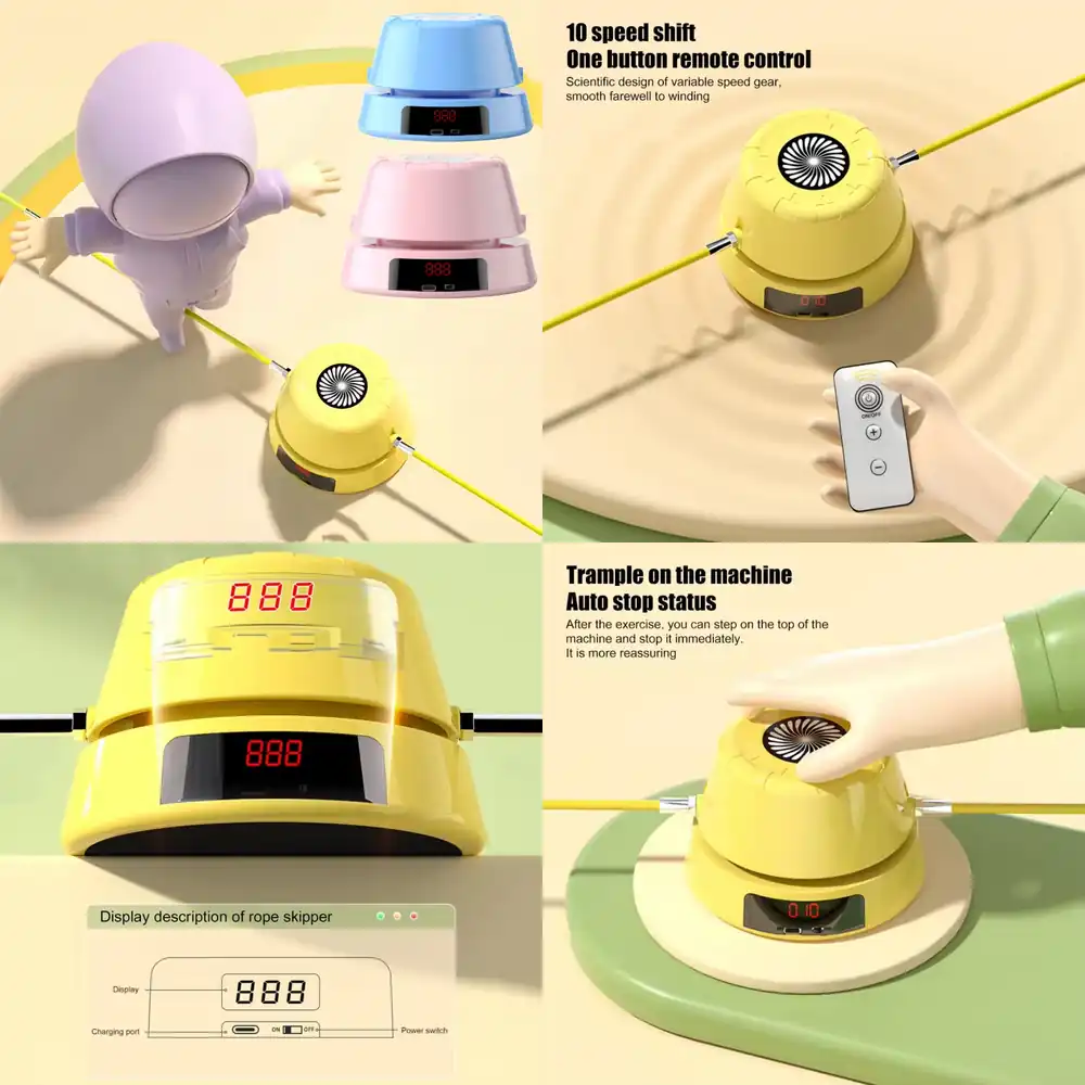 Home Gym Machine - Corda de Pular Elétrica Inteligente WAP01