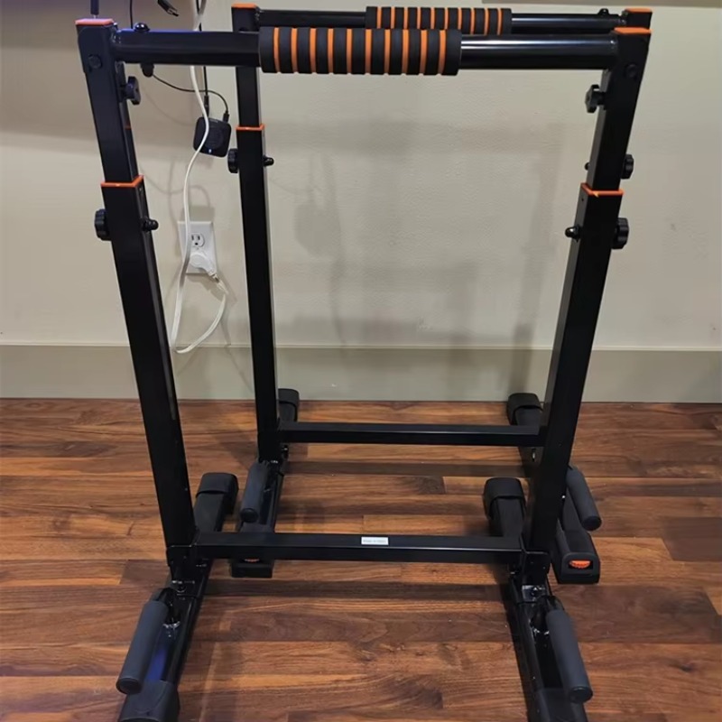 Dip Station Parallel - Barras Paralelas Ajustáveis para Uso Doméstico,