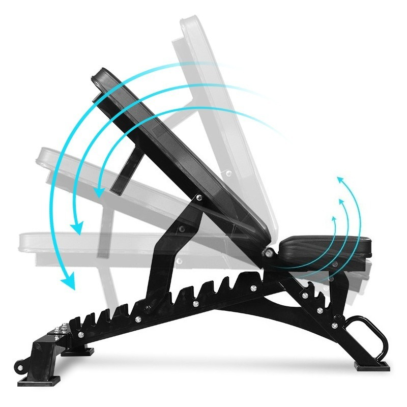 Home Gym Designs - Banco de Halteres Ajustável de Metal