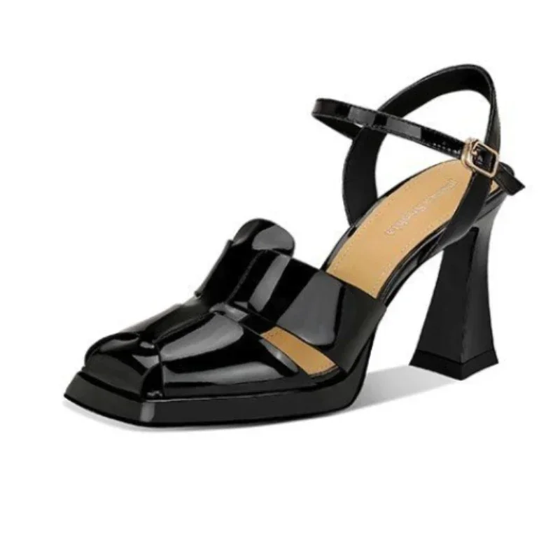 Ankle Strap Attachment - Sandálias de salto alto feminino moda