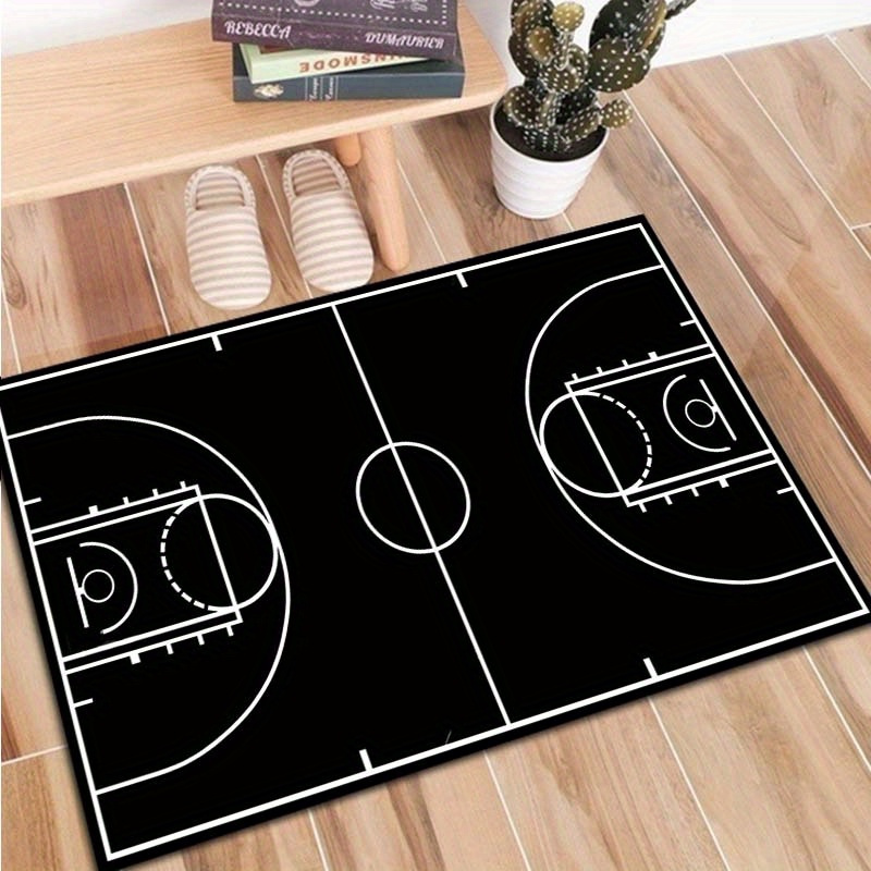 Home Gym And Basketball Court - Tapete de Piso para Quadra de