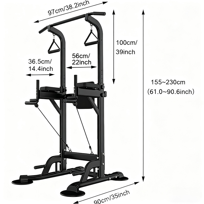 Estação de Exercícios Pull Up  - Dip Station Parallel avaliação e preço