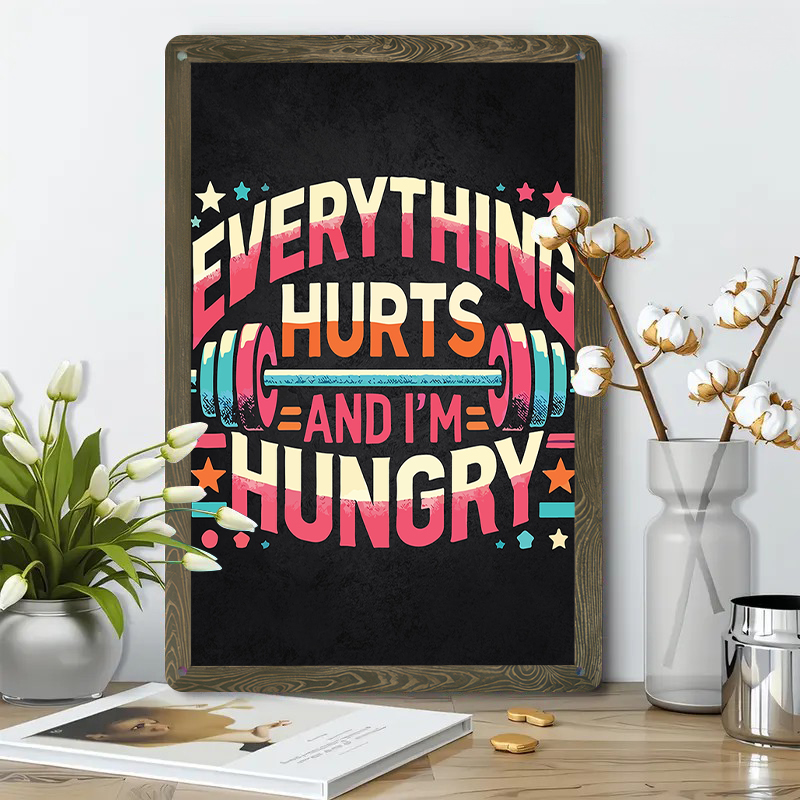 Tudo dói e estou fome fitness  - Home Gym Quotes avaliação e preço