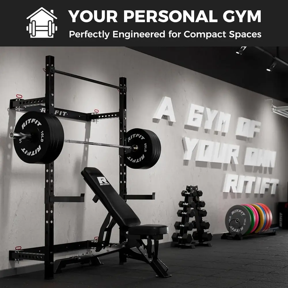 Suporte Compacto para Agachame - Home Gym Designs avaliação e preço