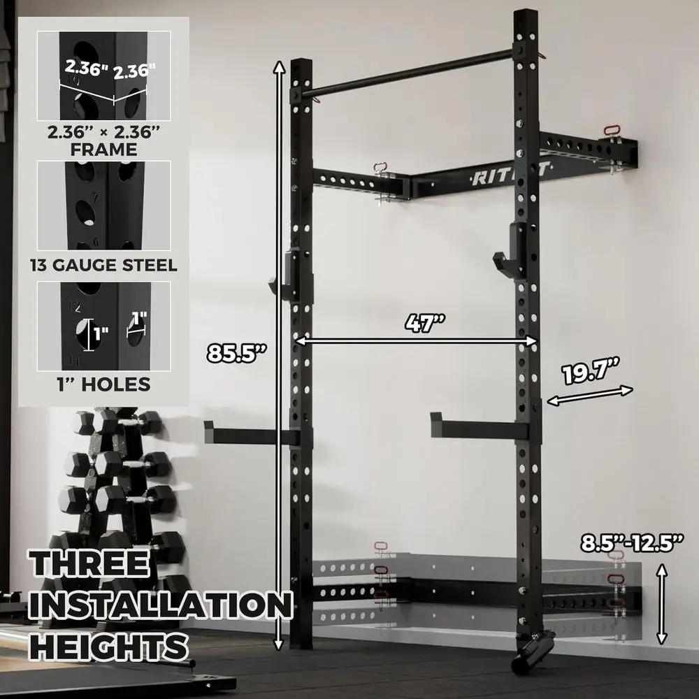 Suporte Compacto para Agachame - Home Gym Designs avaliação e preço