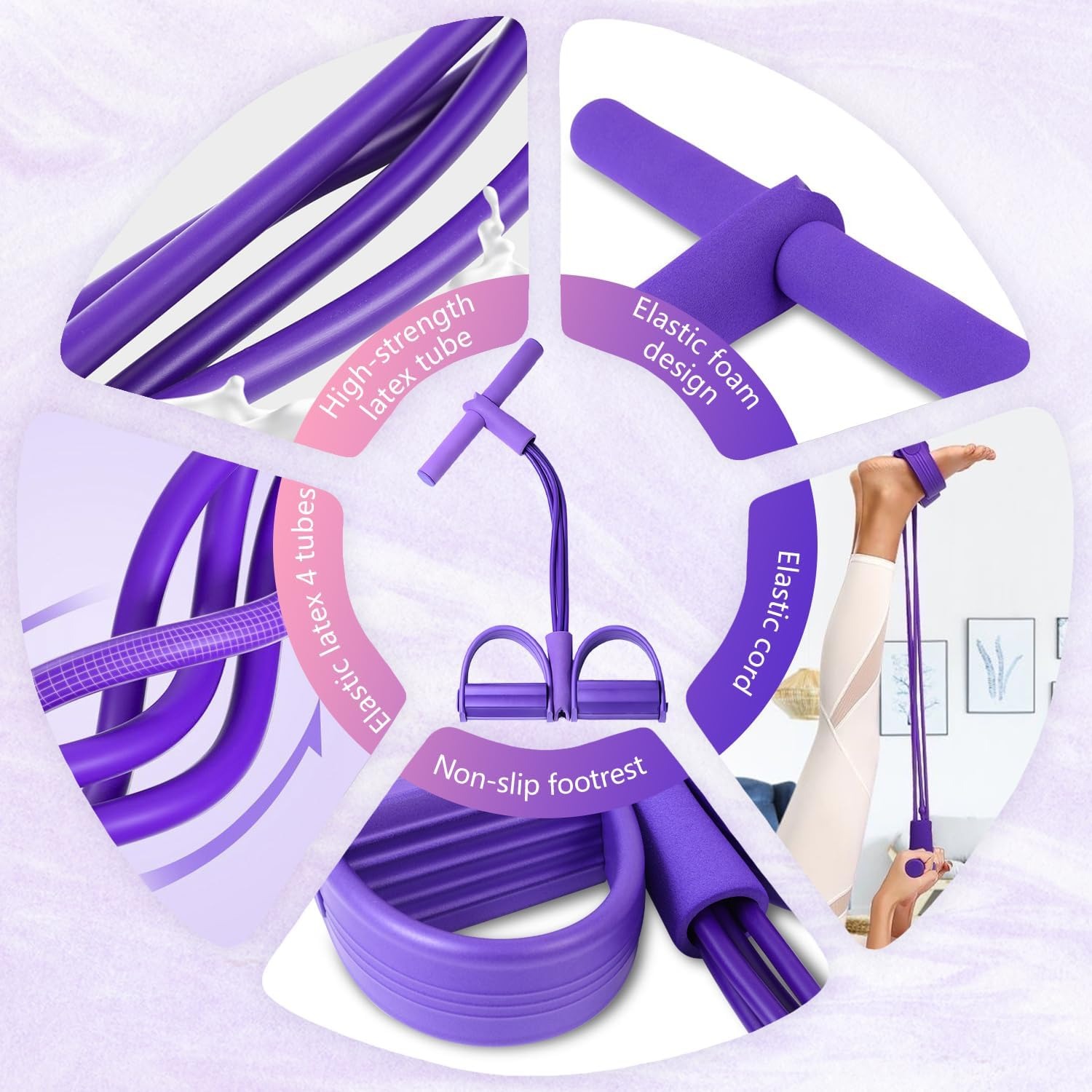 Faixa de Resistência com 4 Tub - Home Gym Needs avaliação e preço