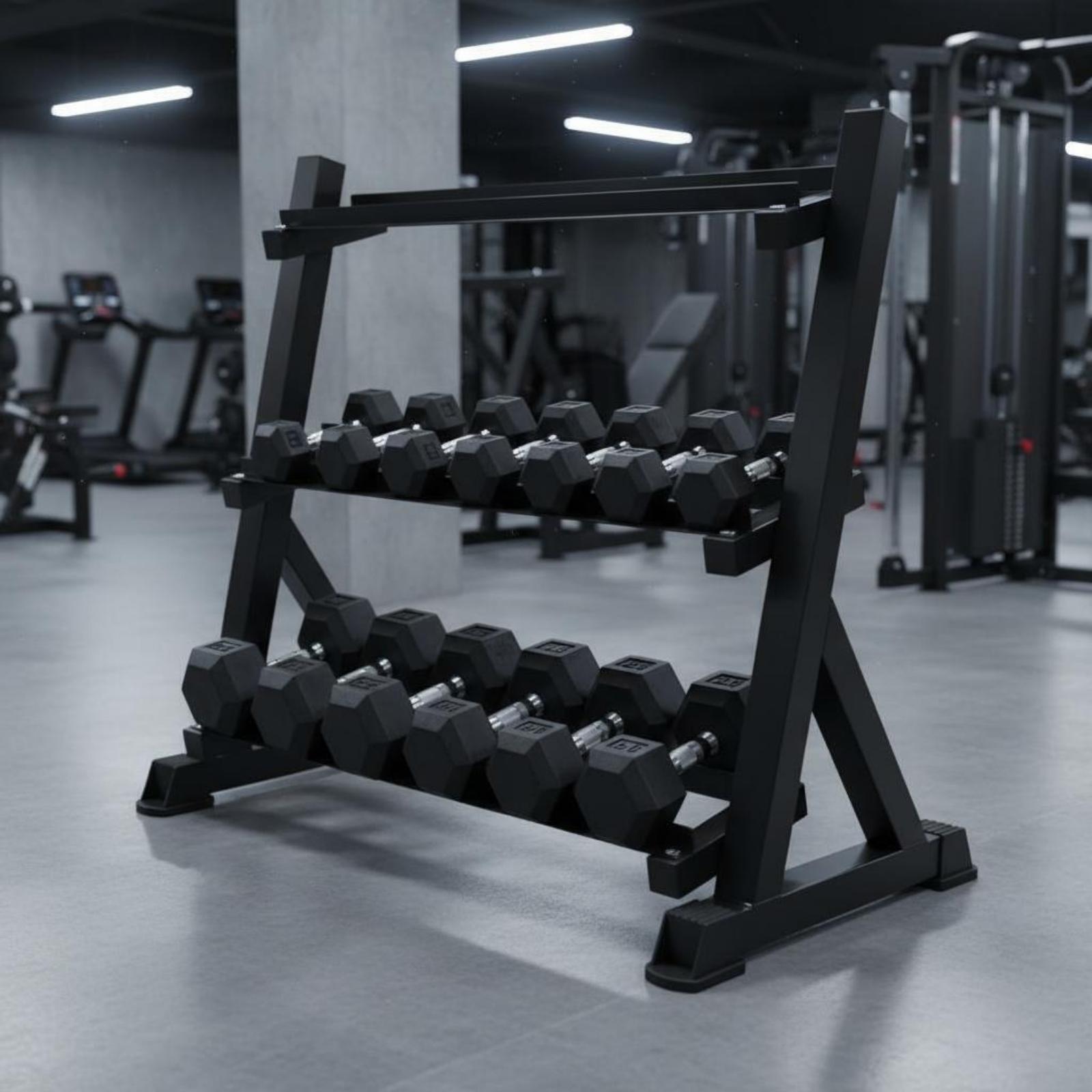 Suporte para Halteres de 3 Nív - Home Gym Training avaliação e preço