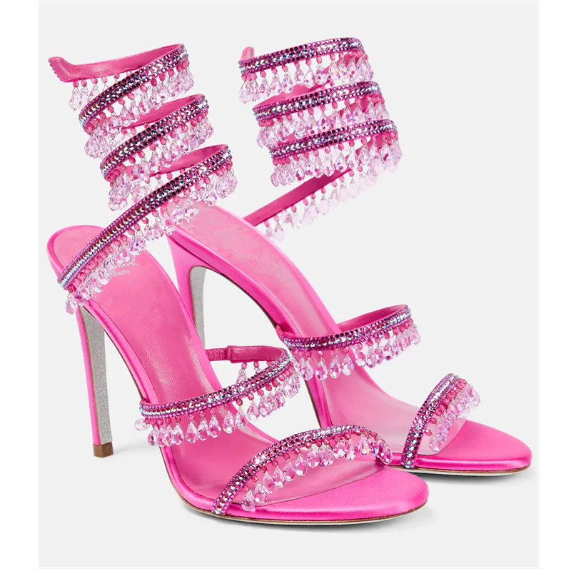 Sandálias Femininas de Salto A - Ankle Strap Attachment avaliação e preço