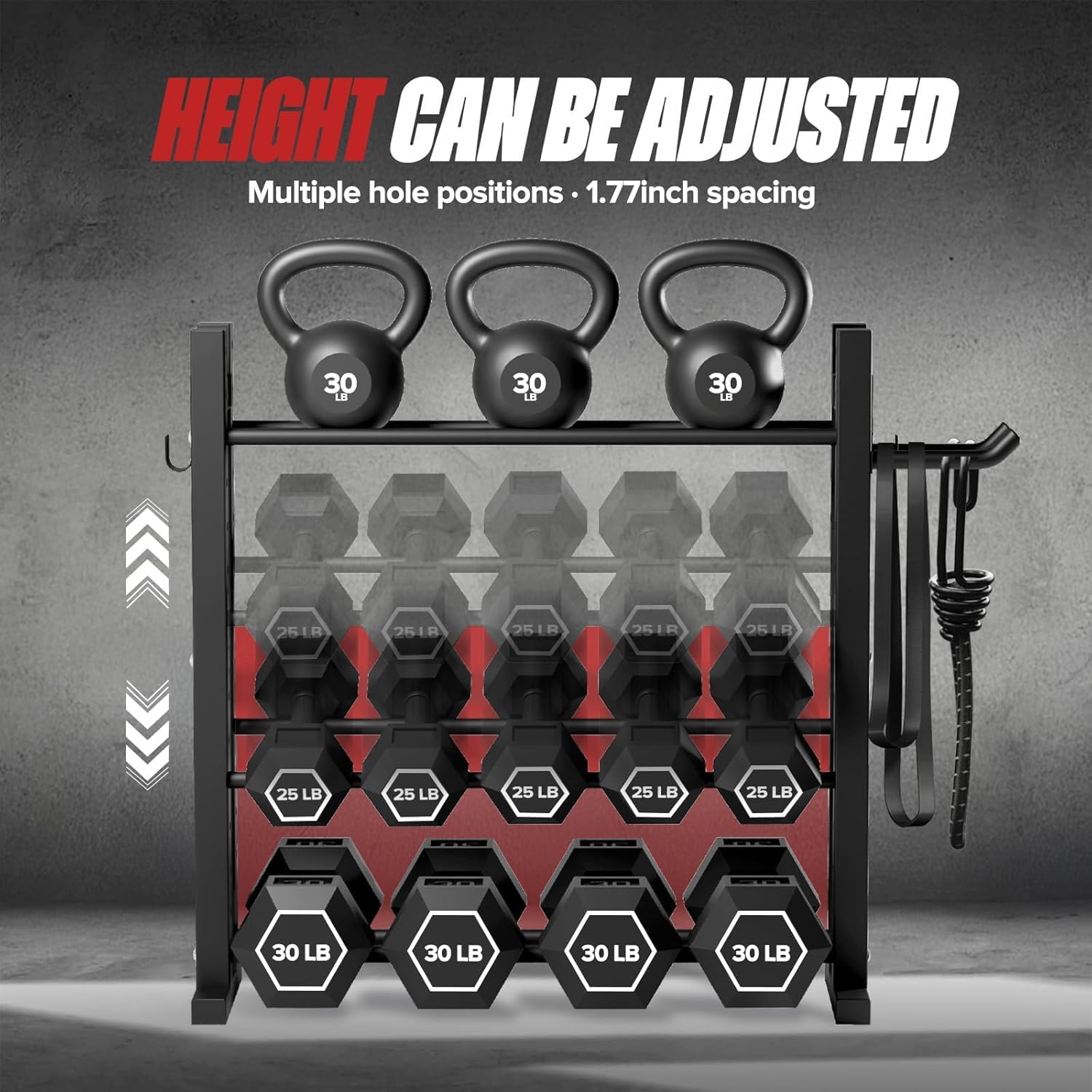 Suporte para Halteres de 3 Nív - Home Gym Training avaliação e preço