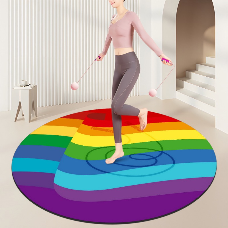Tapete de fitness em espiral a - Home Gym Diy avaliação e preço