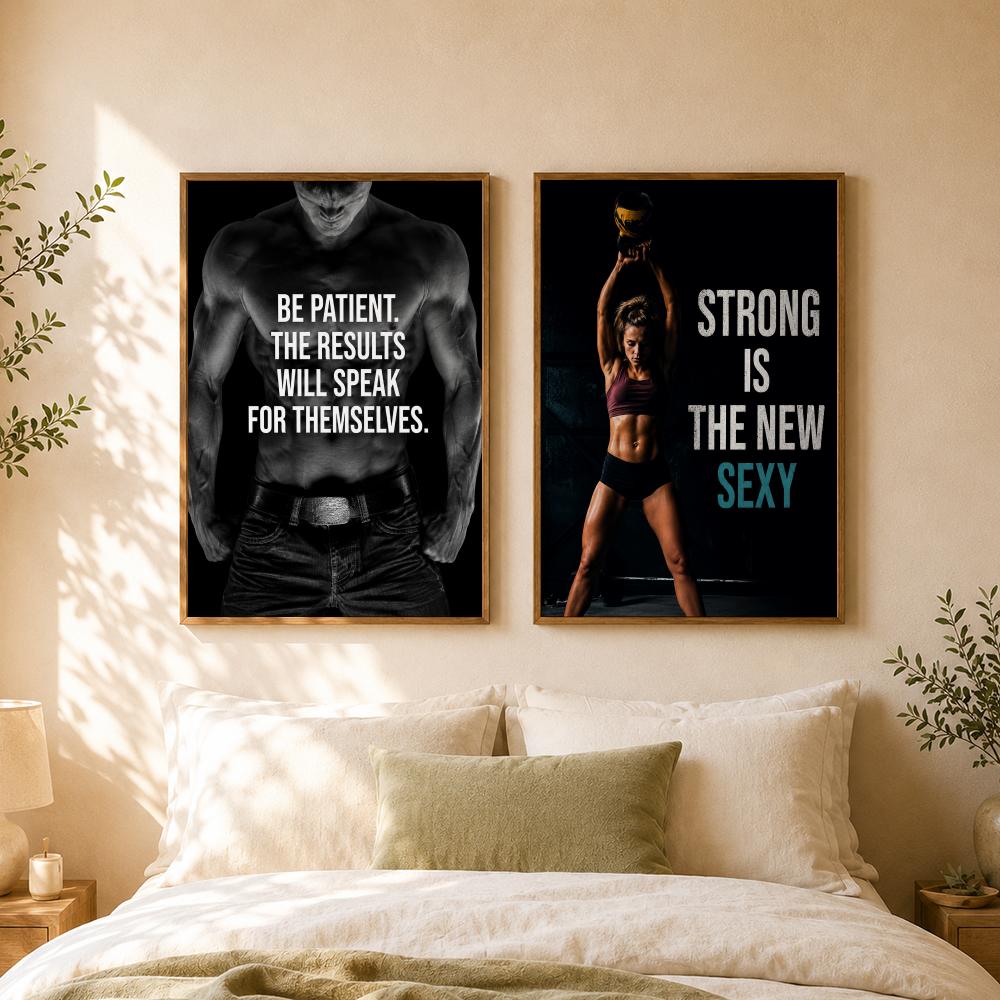 Pôster de Citações Inspiradora - Home Gym Quotes avaliação e preço