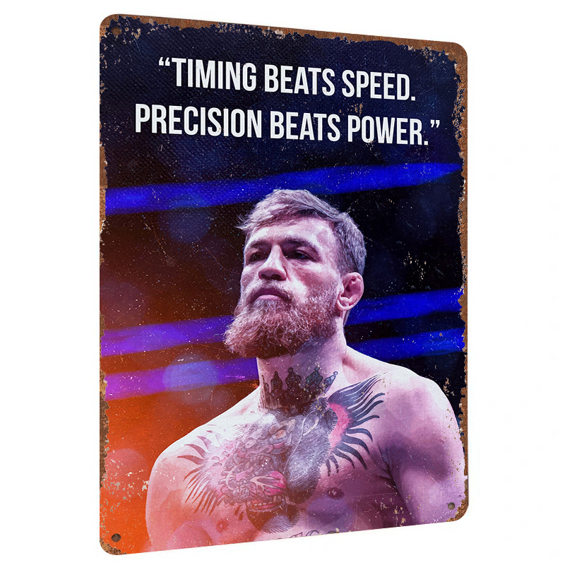 Citação motivacional Conor McG - Home Gym Quotes avaliação e preço