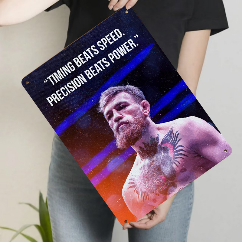 Citação motivacional Conor McG - Home Gym Quotes avaliação e preço