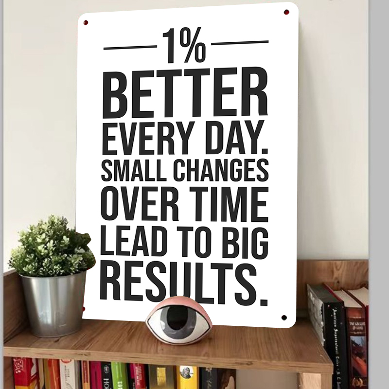 1% melhor todos os dias arte d - Home Gym Quotes avaliação e preço
