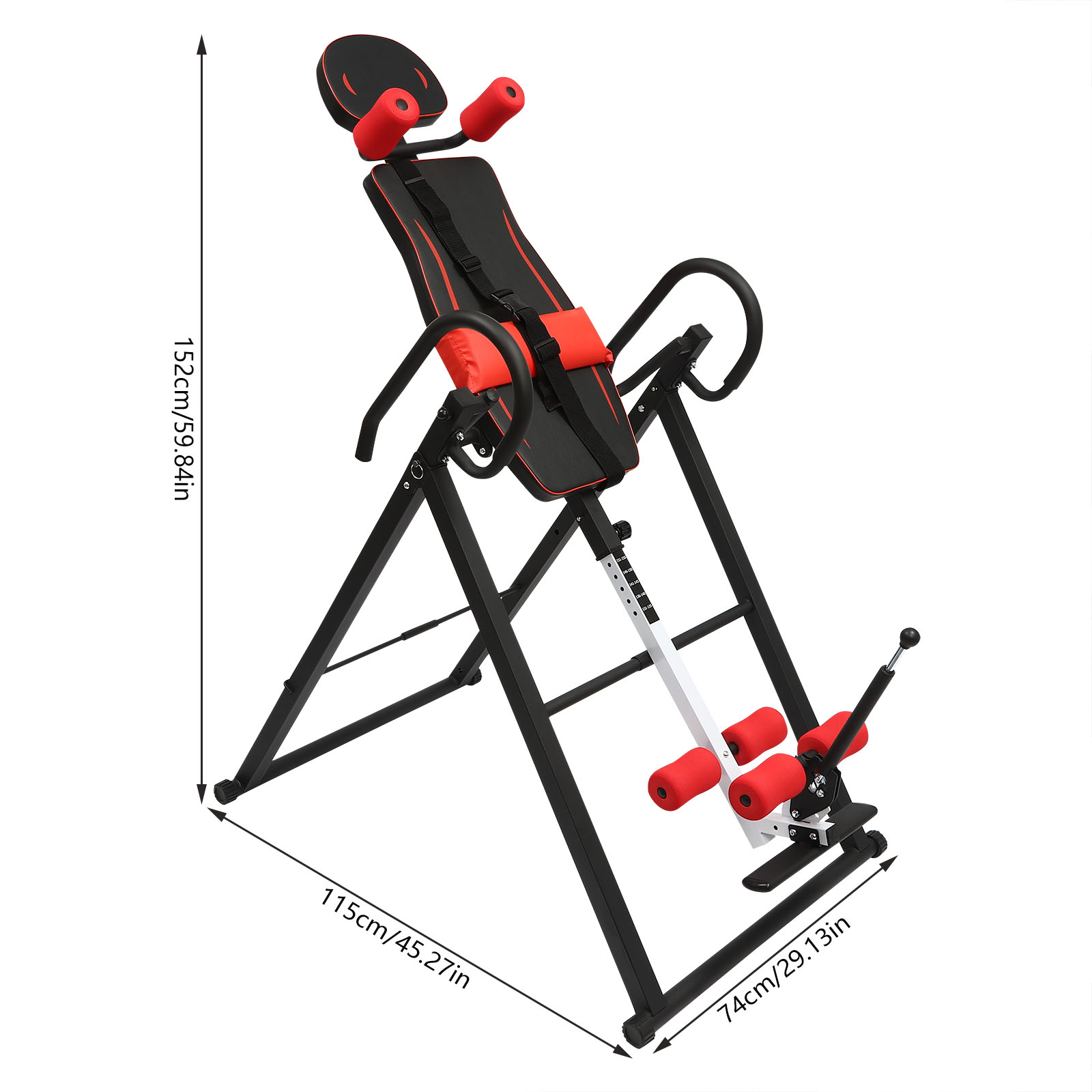 Mesa de Inversão Preta/Vermelh - Home Gym Needs avaliação e preço